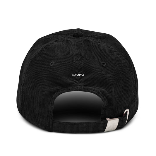 ANTI ALGORITHM Corduroy Hat in Black — back