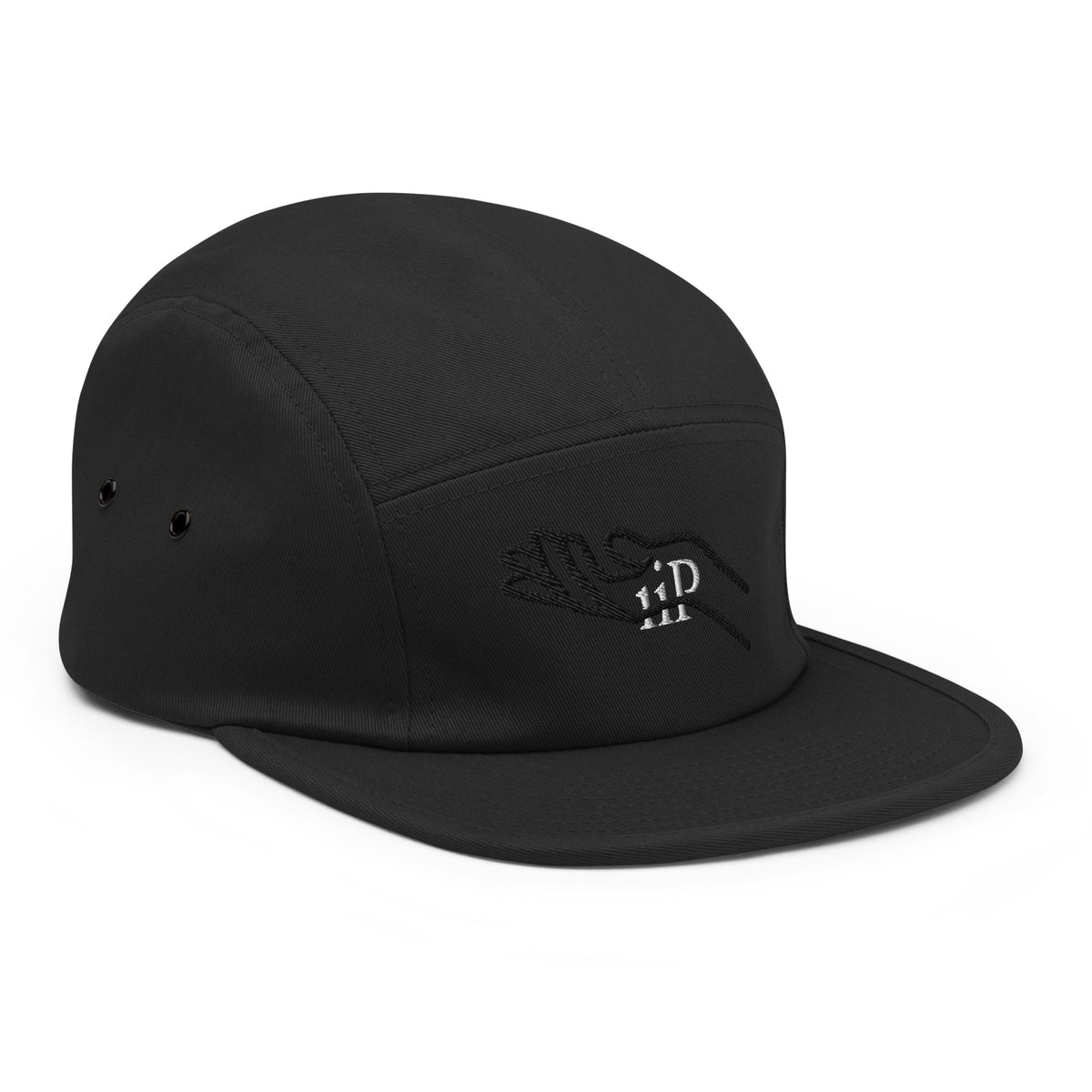 palm of my hand cap in Black — front-right view