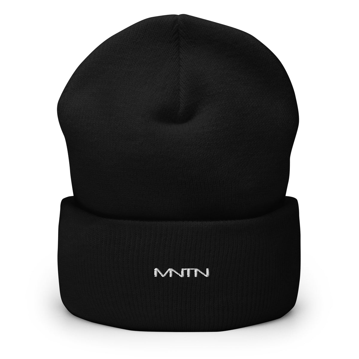 MNTN Beanie in Black — front