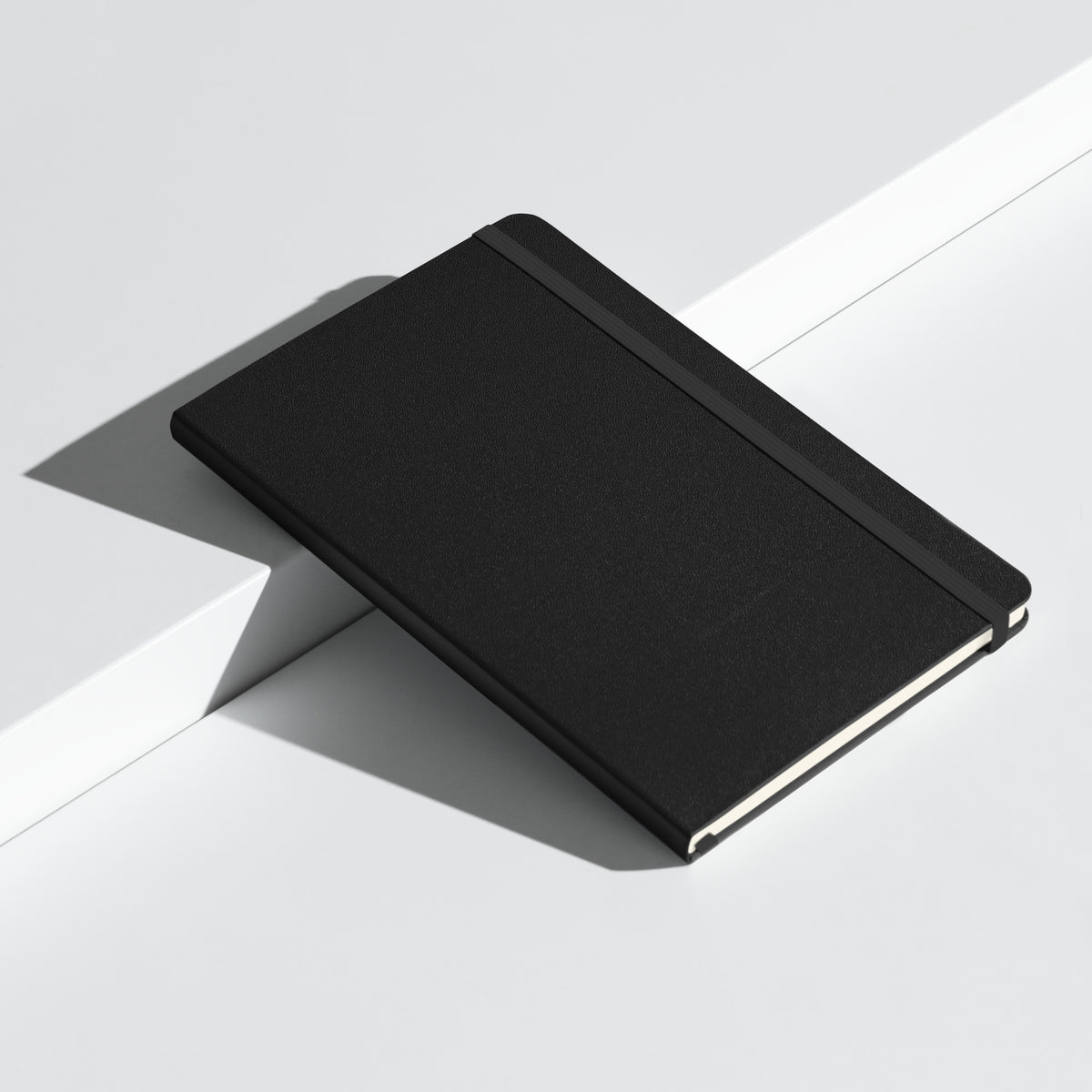 Hardcover Journal in Black — front
