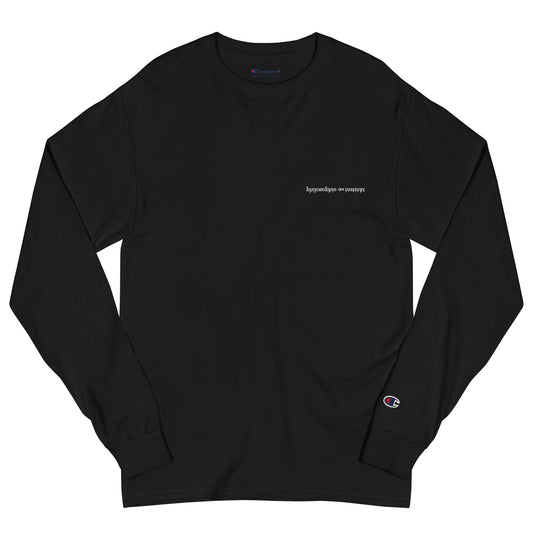 philosophie des instinkt — Champion Long Sleeve