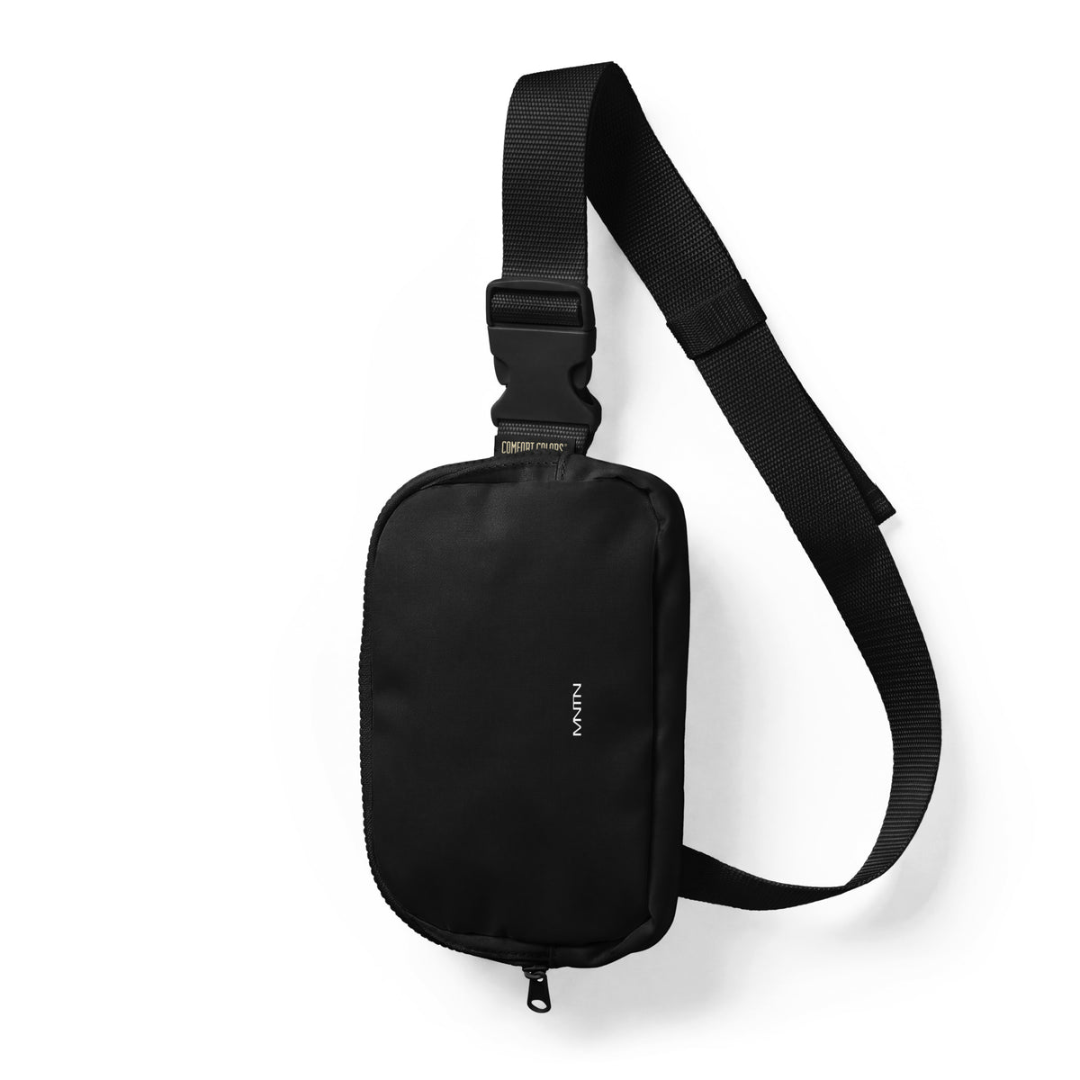 MNTN × Comfort Colors® Sling Bag in Black — front