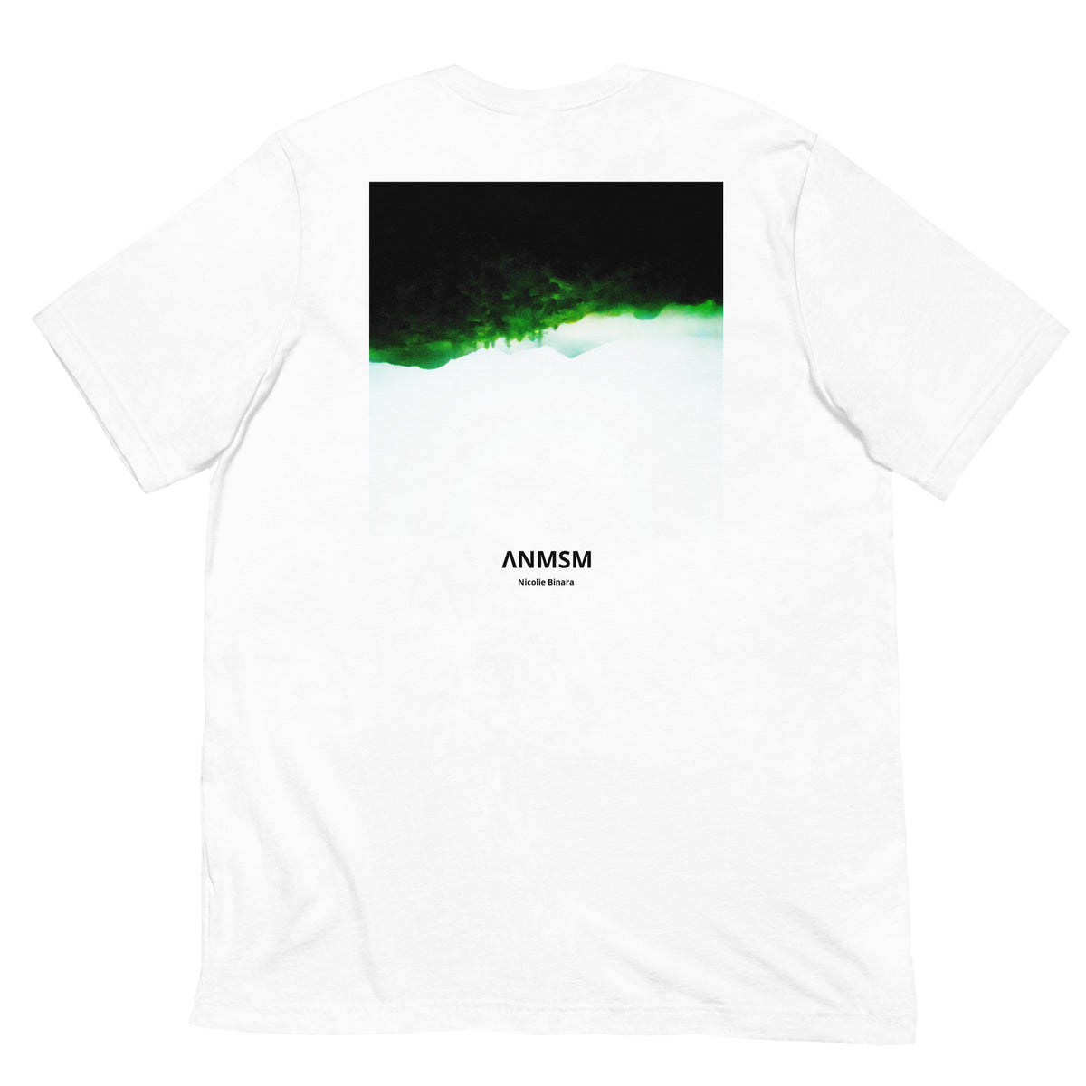 Nicolie Binara / ΛNMSM tee in White — back