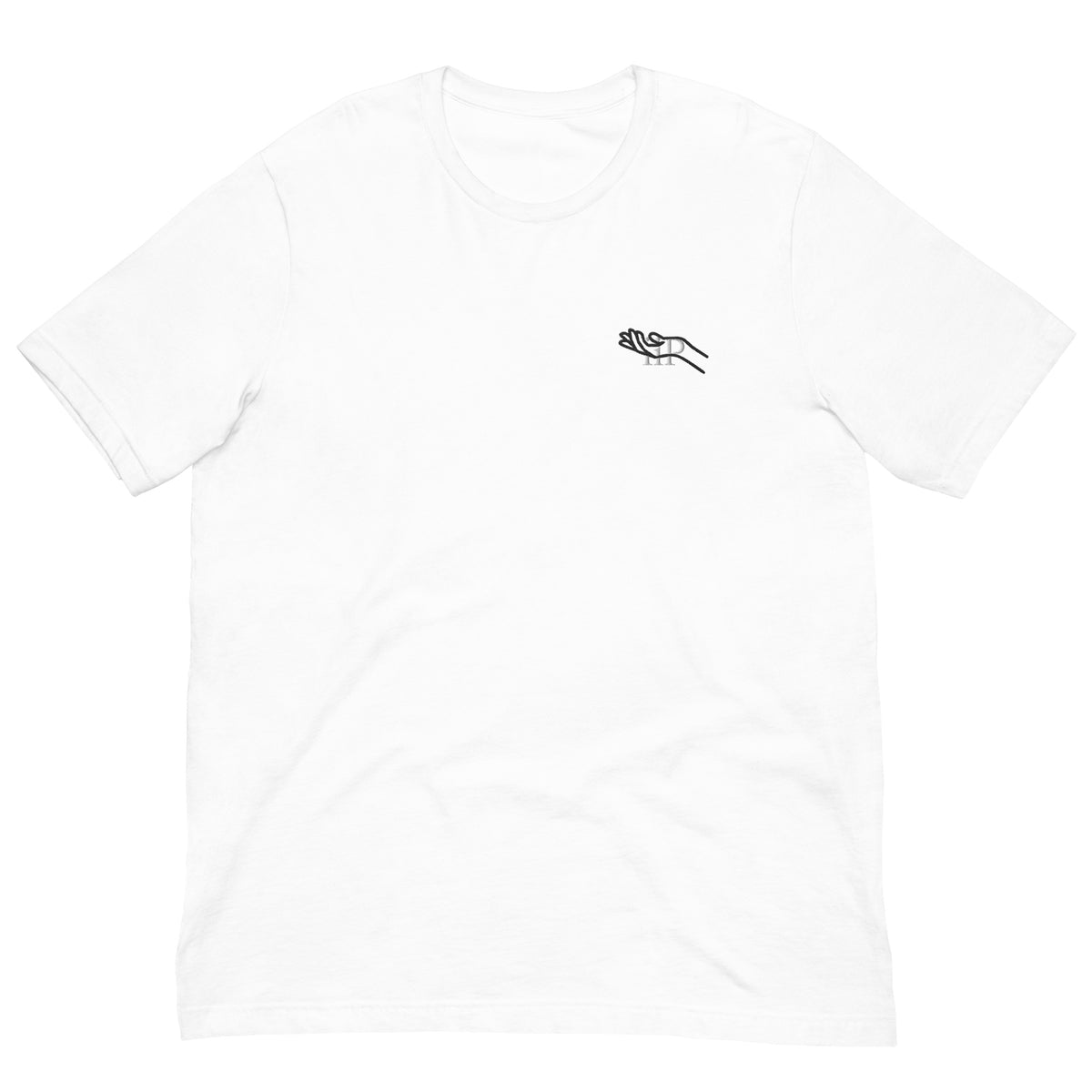 palm of my hand tee in White — front